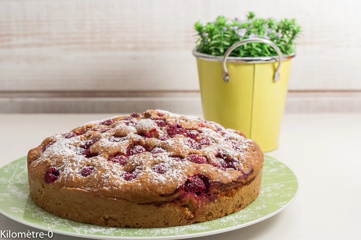 Photo de recette de dessert, gâteau des marais, gâteau, fruits rouges, framboises, Ile de Ré, facile, rapide, bio, gros gâteau, printemps, été, Kilomètre-0, blog de cuisine réalisée à partir de produits de saison et issus de circuits courts