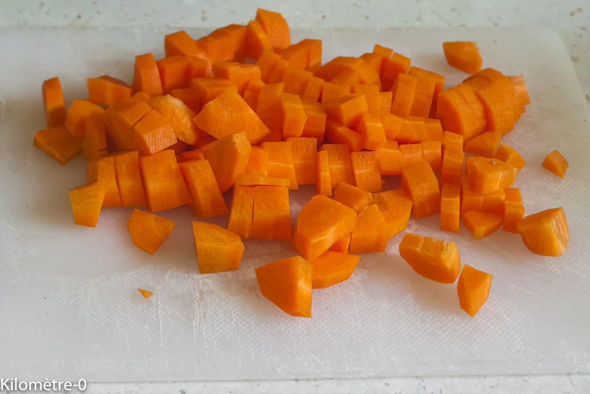 Photo de recette de Kilomètre-0, blog de cuisine réalisée à partir de produits de saison et issus de circuits courts