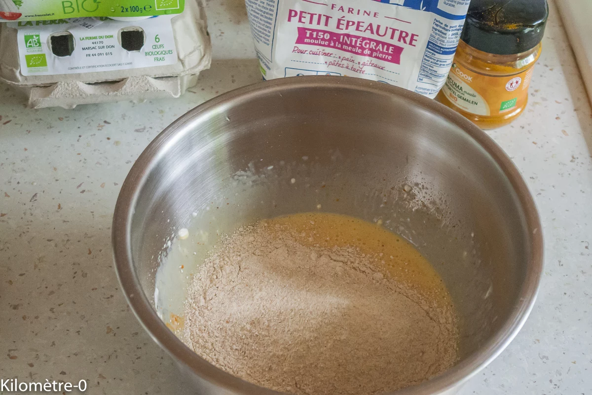 Photo de recette de Kilomètre-0, blog de cuisine réalisée à partir de produits de saison et issus de circuits courts