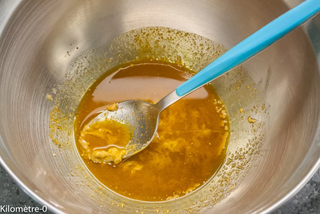 Salade de pointes d&rsquo;asperges aux crevettes grises - Étape 4