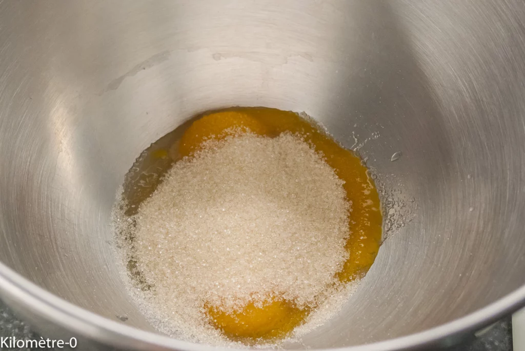 Cake aux pommes et aux pistaches - Étape 3