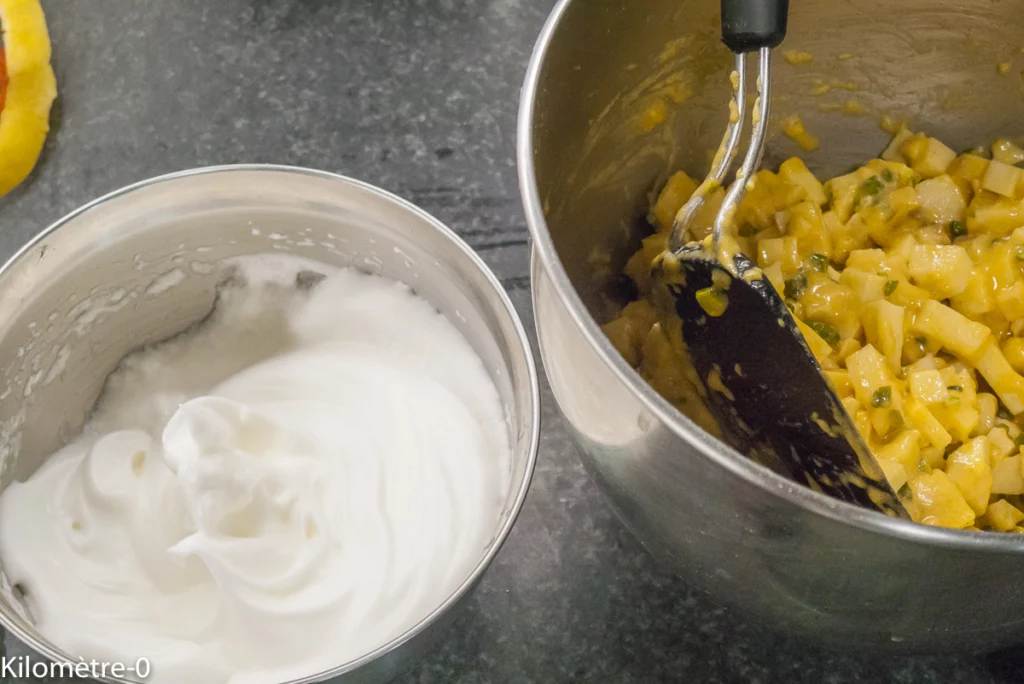 Cake aux pommes et aux pistaches - Étape 8