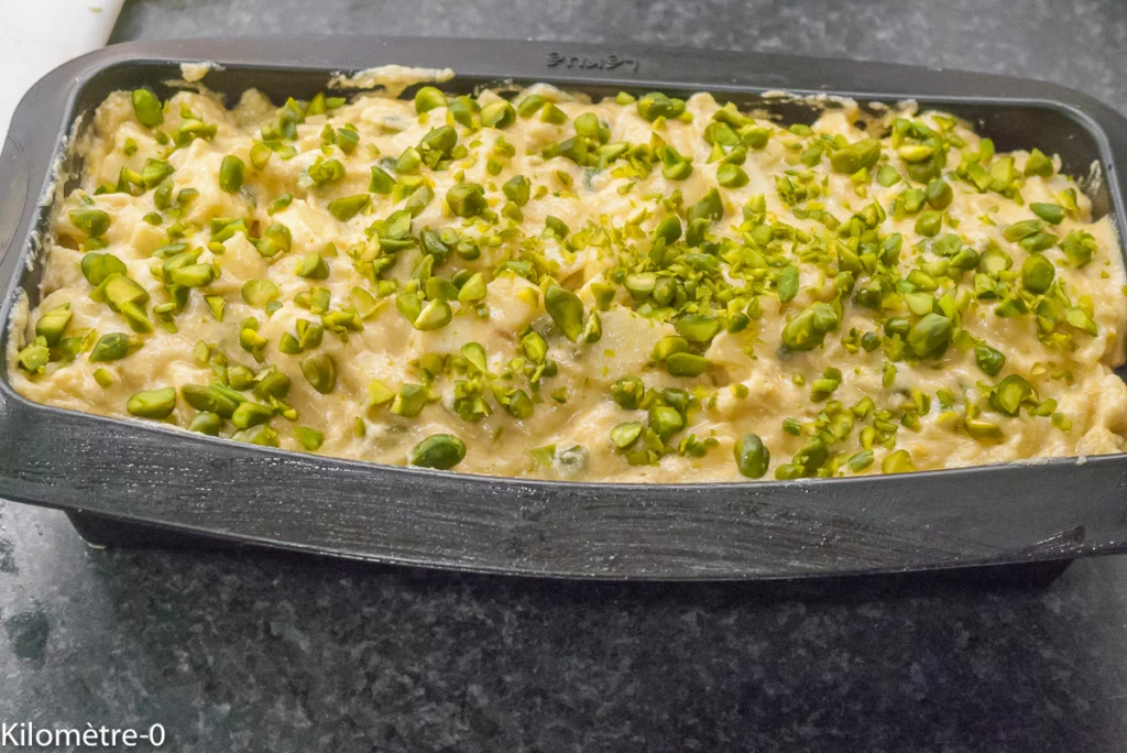 Cake aux pommes et aux pistaches - Étape 9