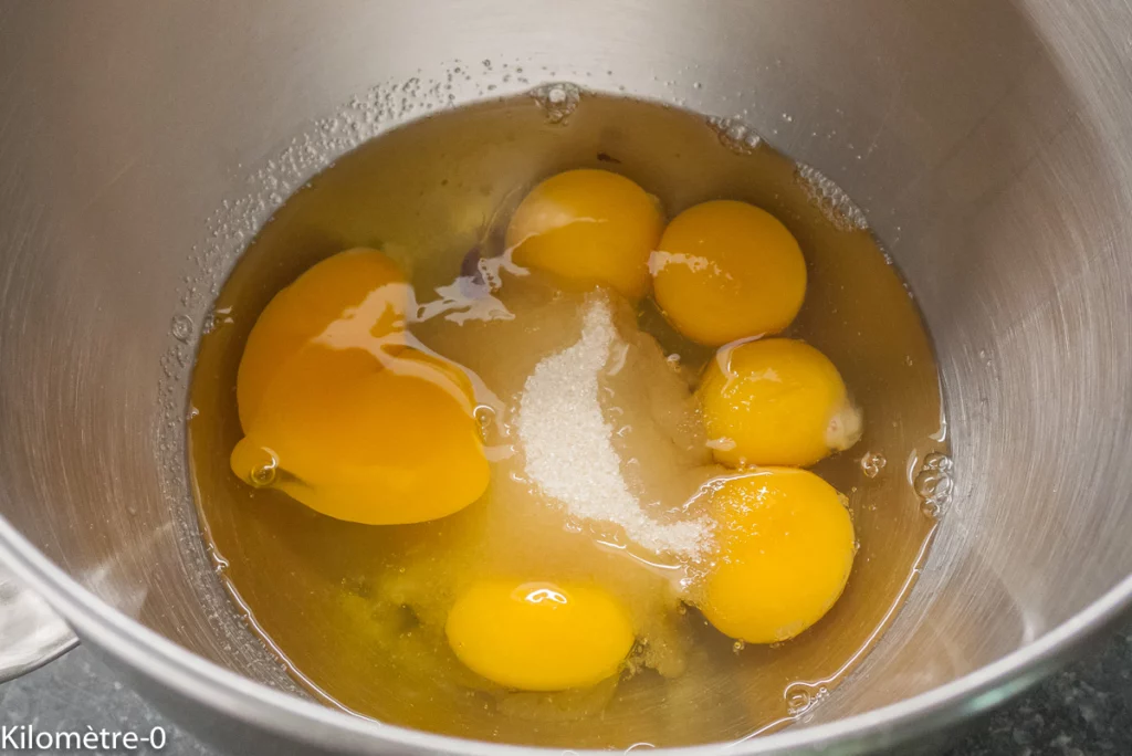 Pizza battue, gâteau romain de Pâques (pizza sbattuta) - Étape 1