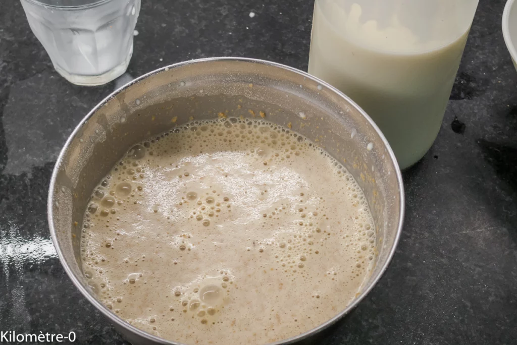 Crêpes salées à la farine de petit épeautre - Étape 2