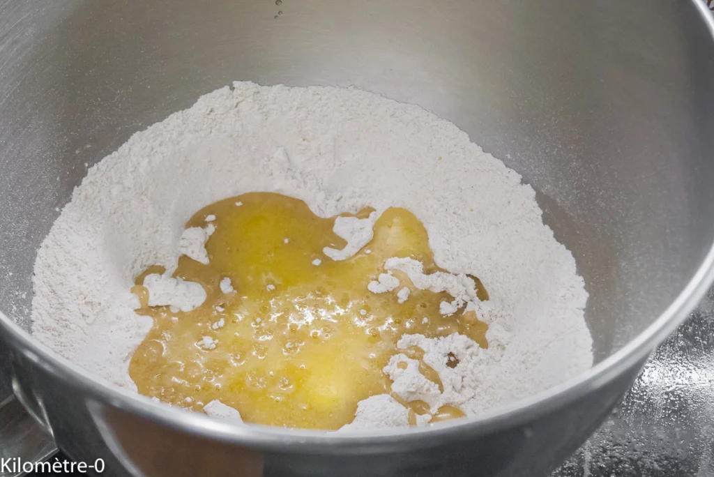 Galette bretonne farcie à la crème de pruneaux - Étape 1