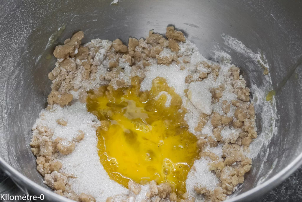 Galette bretonne farcie à la crème de pruneaux - Étape 2