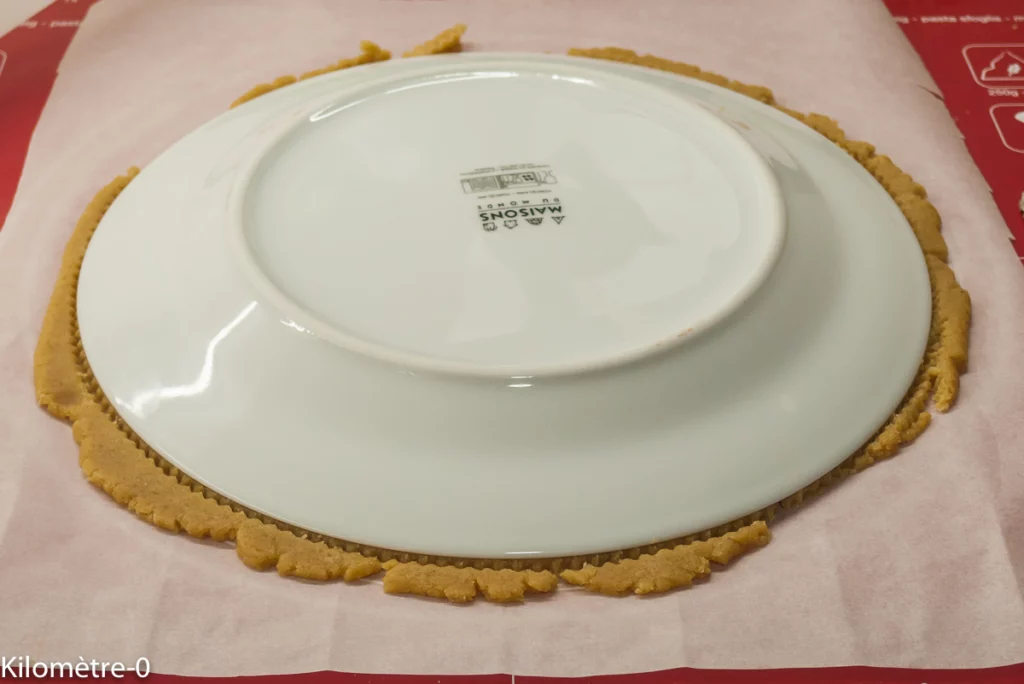 Galette bretonne farcie à la crème de pruneaux - Étape 3