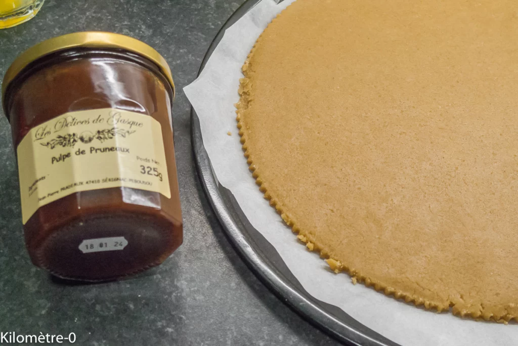 Galette bretonne farcie à la crème de pruneaux - Étape 6