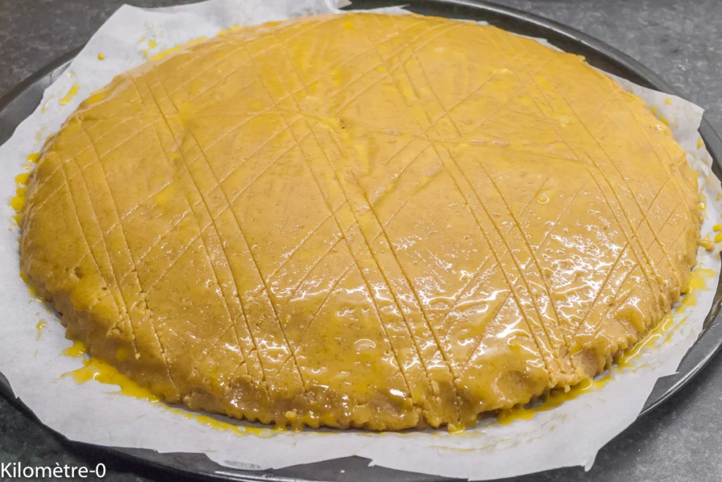 Galette bretonne farcie à la crème de pruneaux - Étape 8