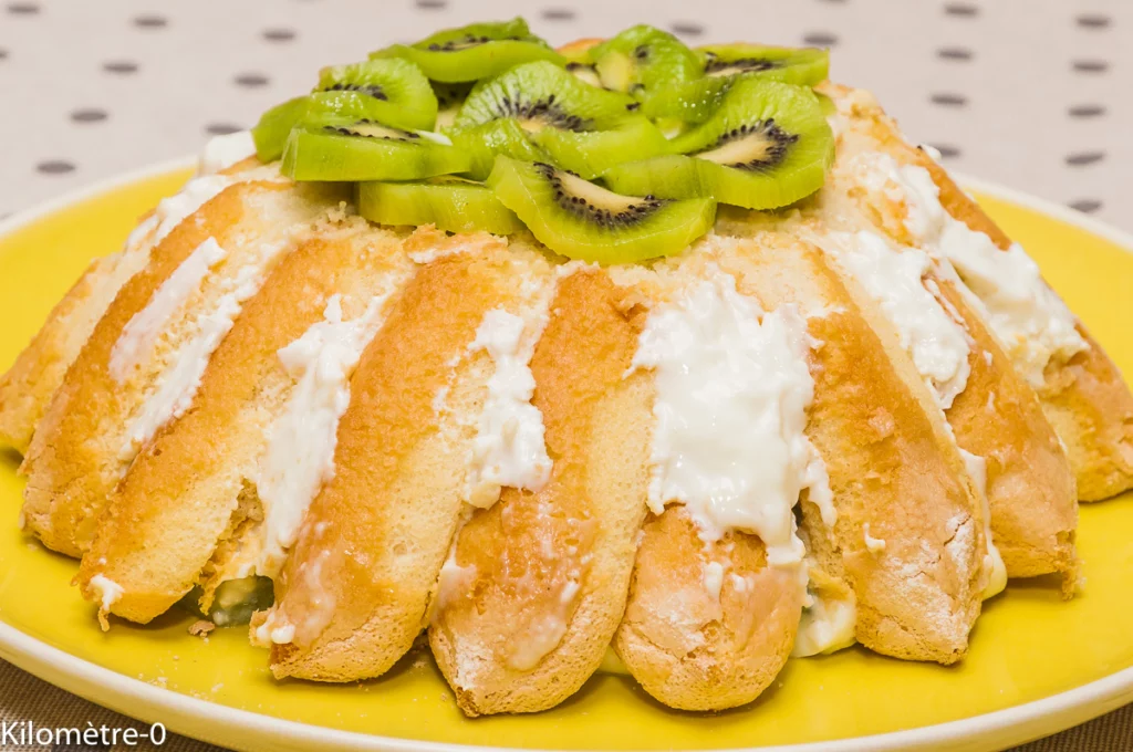 Charlotte kiwis limoncello - Étape 3