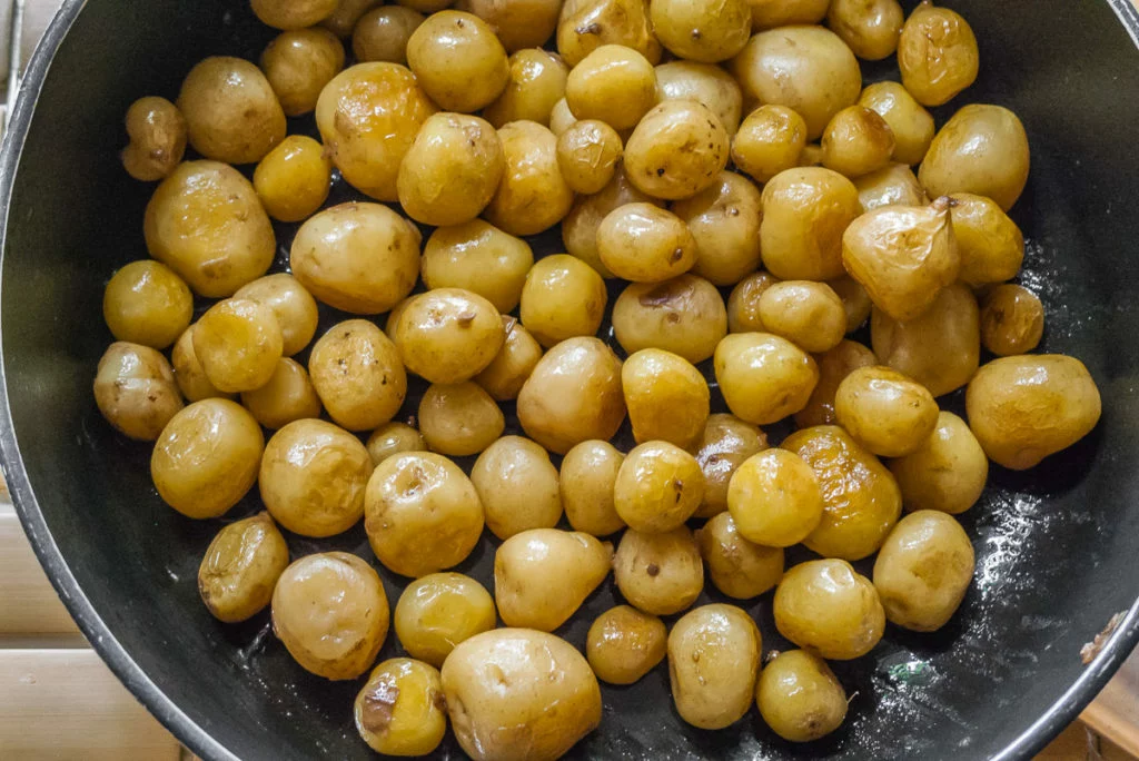 Cuisson des pommes de terre nouvelles - Étape 8
