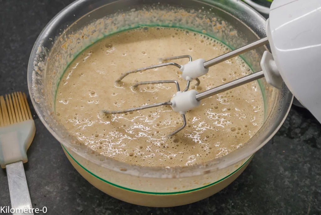 Crêpes salées à la farine de petit épeautre - Étape 3