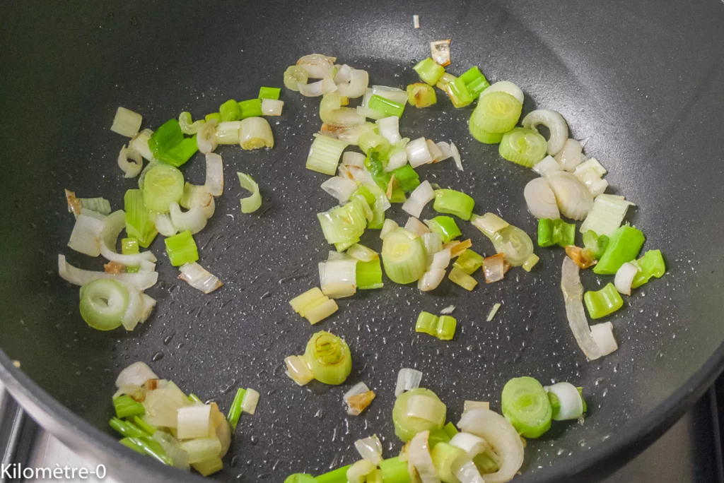 Poêlée de chou fleur au thon - Étape 3