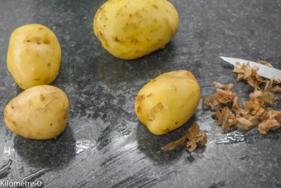 Photo de recette de, cuisson des pommes de terre nouvelles, cuisiner des pommes de terre, nouvelles, patates, bio, Kilomètre-0, blog de cuisine réalisée à partir de produits de saison et issus de circuits courts
