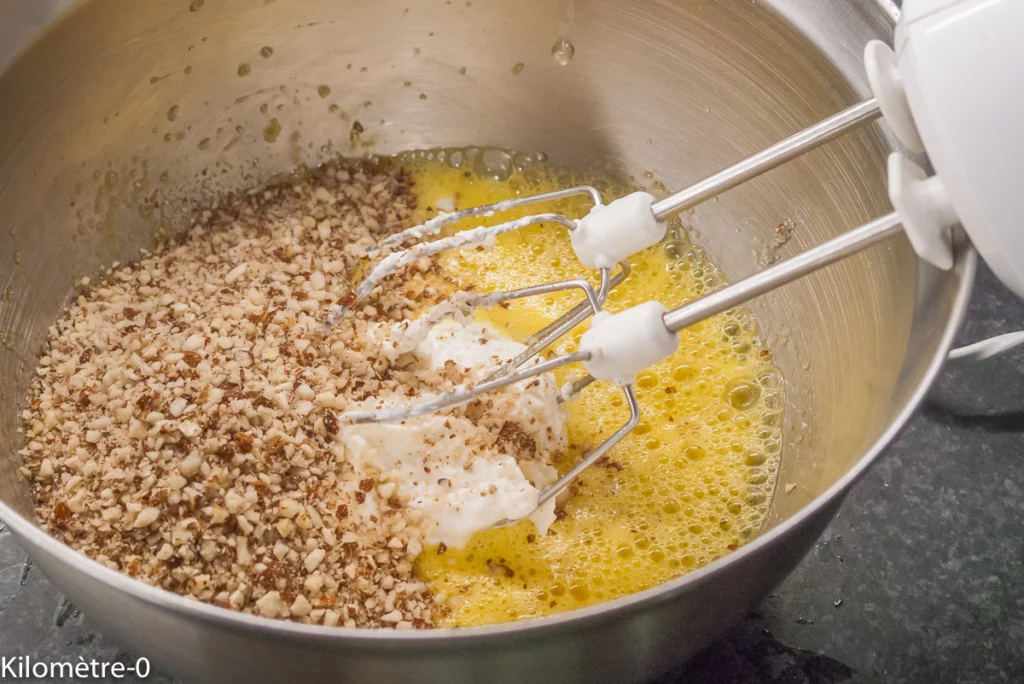 Tarte aux amandes et à la rhubarbe - Étape 11
