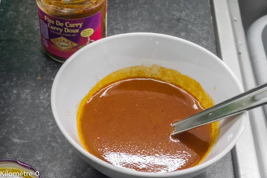 Carottes aux épices et aux amandes - Étape 5