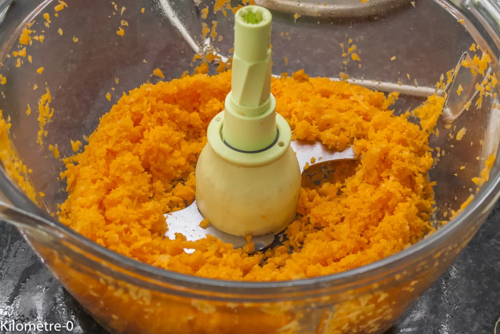Boulettes de lentilles et carottes, sauce tomate à la polenta - Étape 4