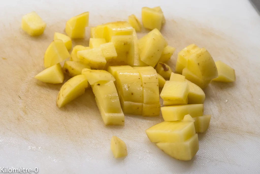 Pintade aux légumes printaniers (carottes et pommes de terre) - Étape 7