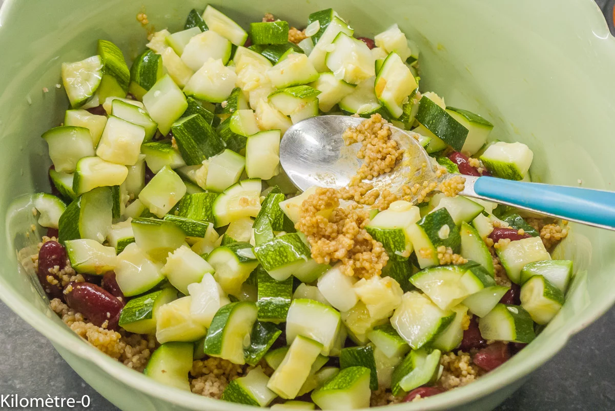 Photo de recette de Kilomètre-0, blog de cuisine réalisée à partir de produits de saison et issus de circuits courts