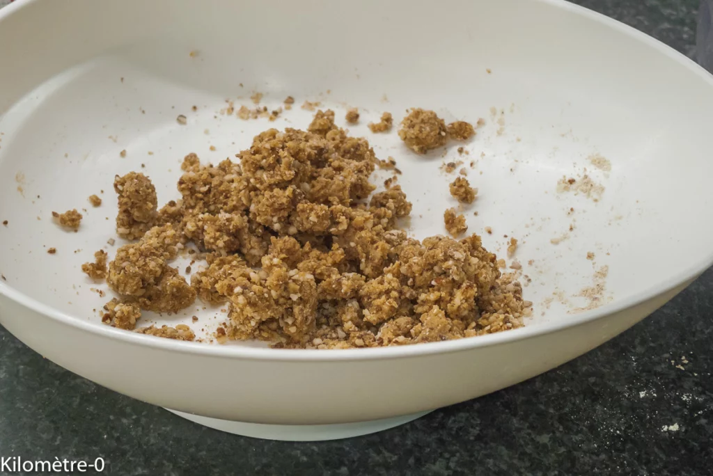 Cake croustillant à la rhubarbe et aux fraises - Étape 9