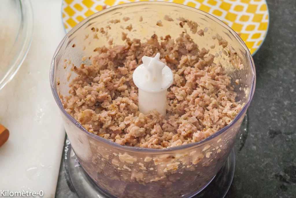 Poêlée de haricots plats aux tomates et à la chair à saucisses - Étape 5