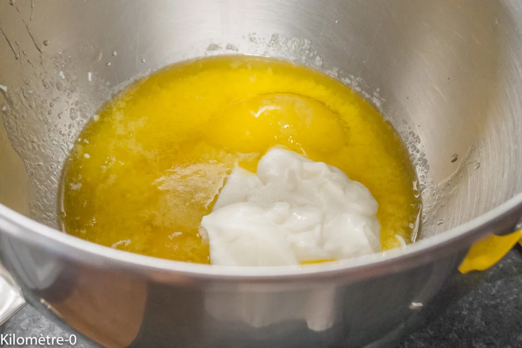 Cake courgette, jambon, emmental - Étape 2