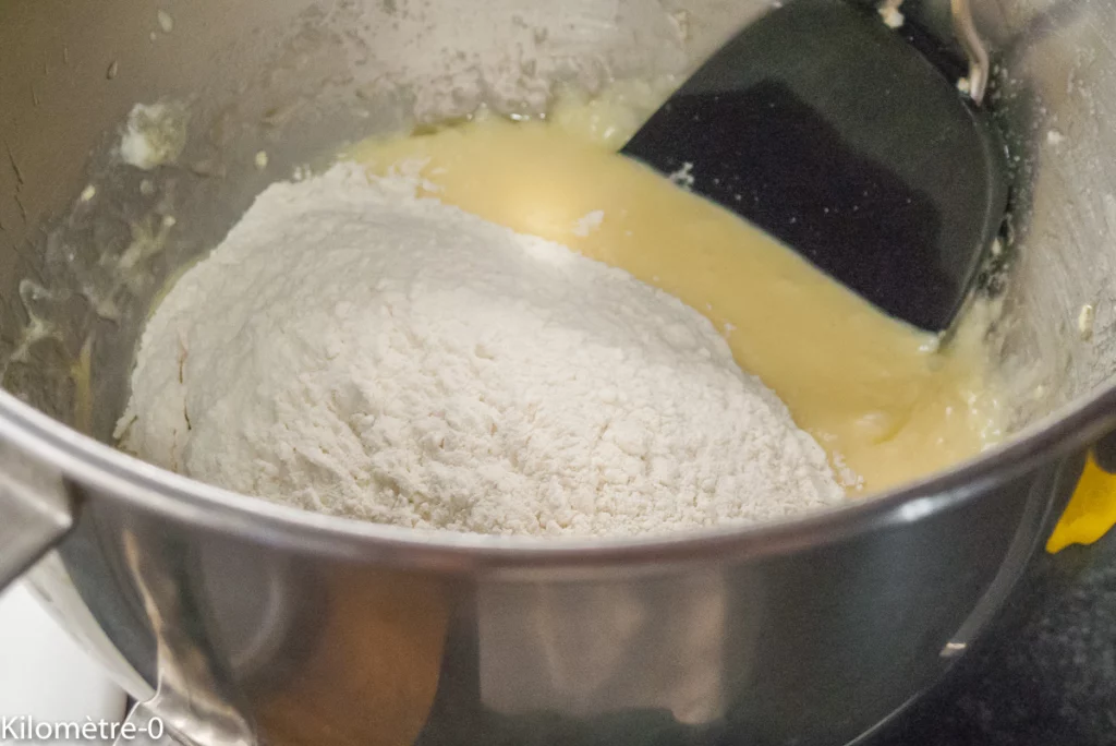 Cake courgette, jambon, emmental - Étape 3