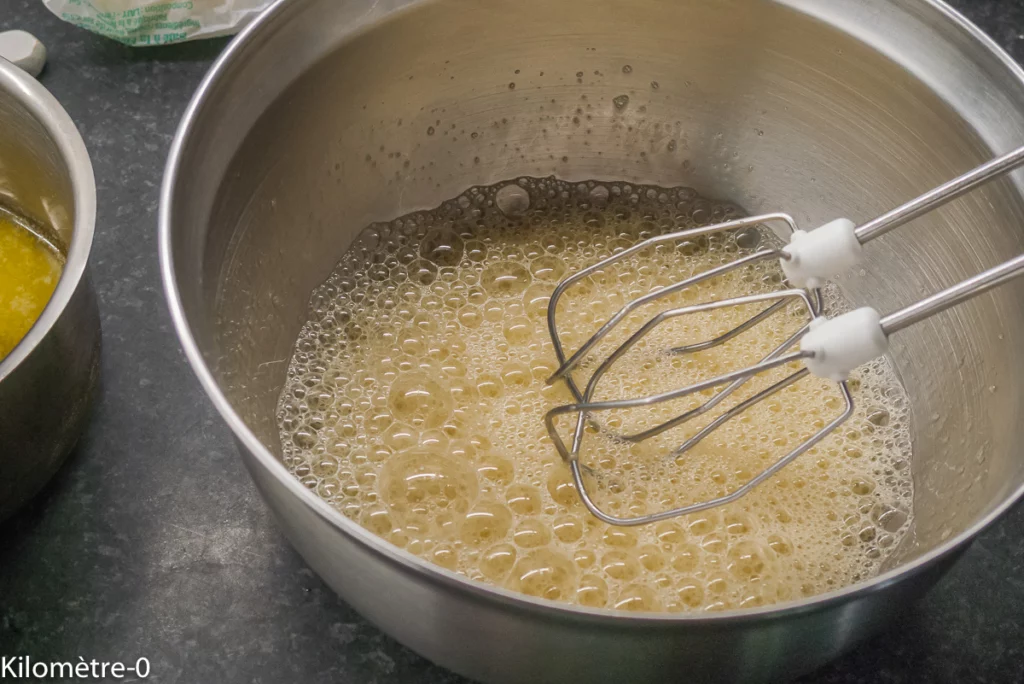 Gâteau moelleux aux abricots - Étape 1