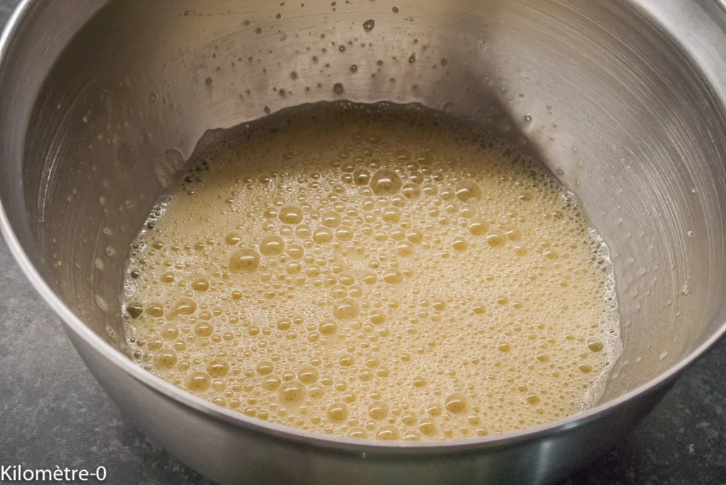 Gâteau moelleux aux abricots - Étape 2