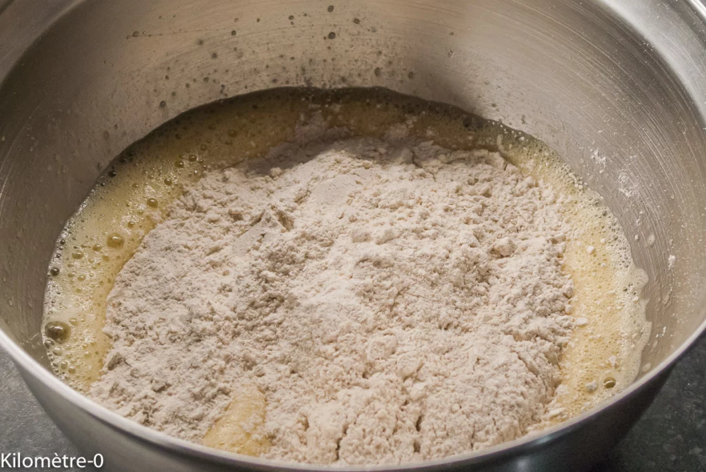 Gâteau moelleux aux abricots - Étape 3