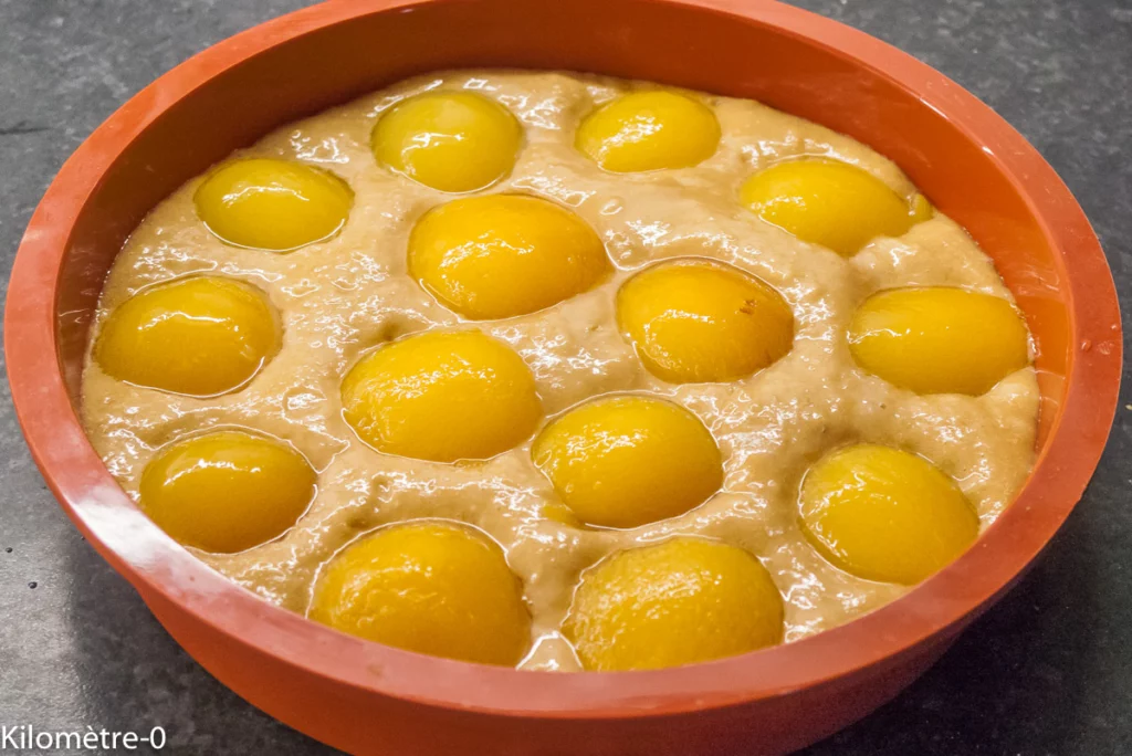 Gâteau moelleux aux abricots - Étape 4