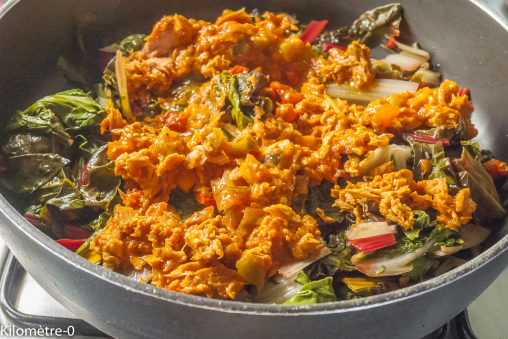 Blettes au thon à la catalane très facile - Étape 4