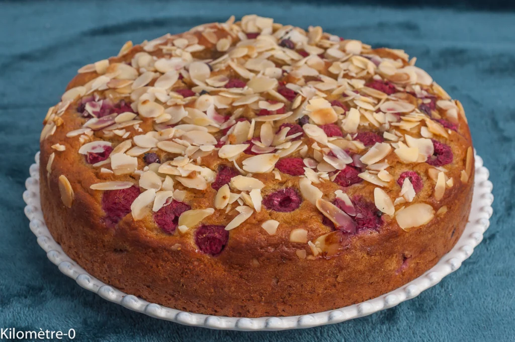 Gâteau aux framboises, à la ricotta et à la liqueur de litchi - Étape 6