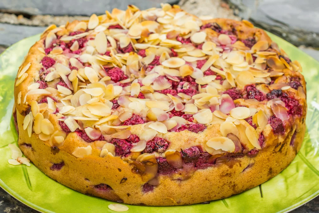 Gâteau aux framboises, à la ricotta et à la liqueur de litchi - Étape 8