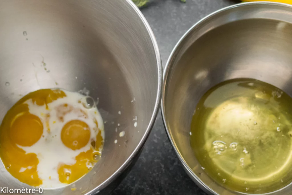 Roulés de truite fumée aux courgettes et au fromage frais - Étape 2