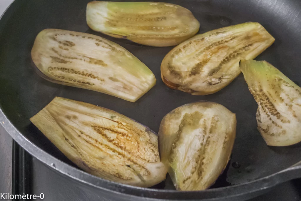 Tarte fine aux tomates, aubergines et sardines - Étape 2