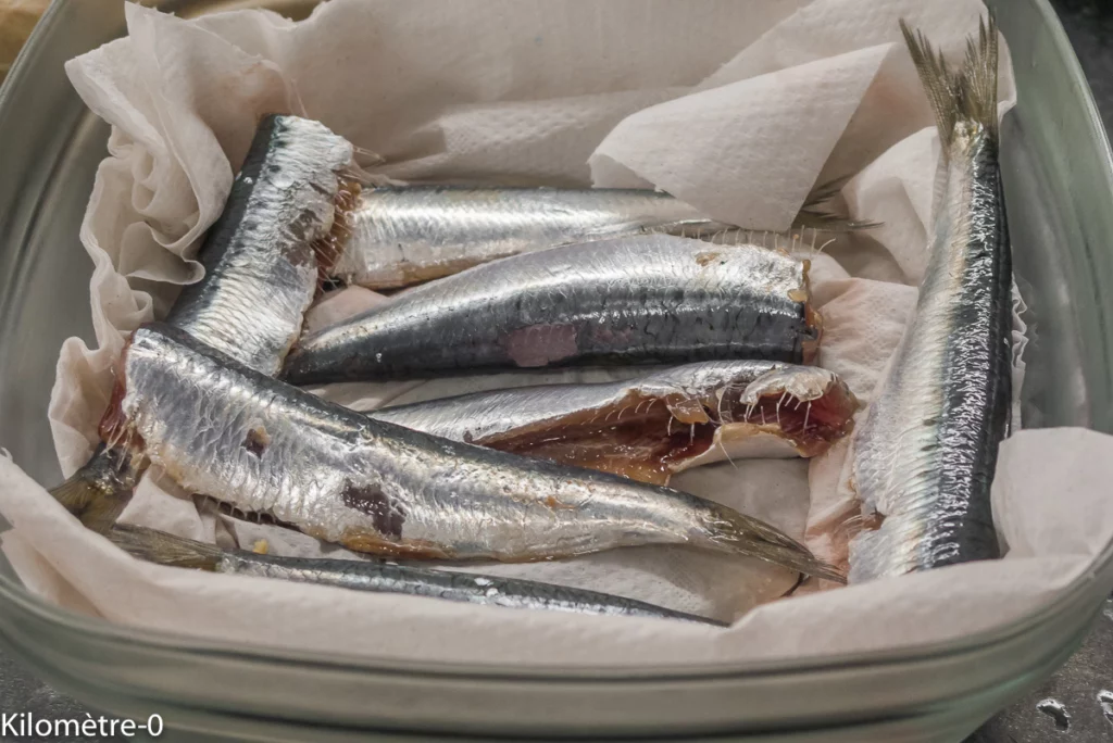 Tarte fine aux tomates, aubergines et sardines - Étape 4