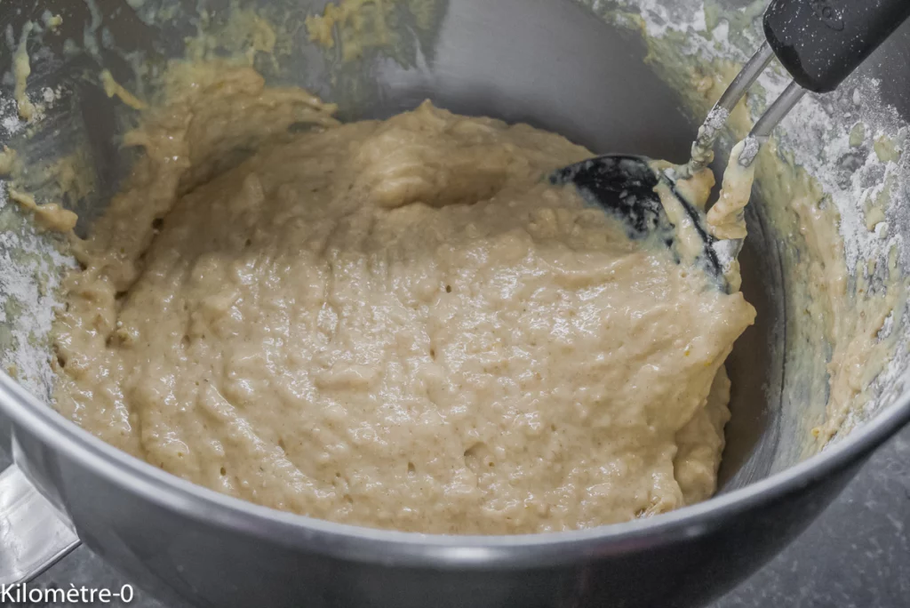 Gâteau aux framboises, à la ricotta, aux pistaches et au citron - Étape 5