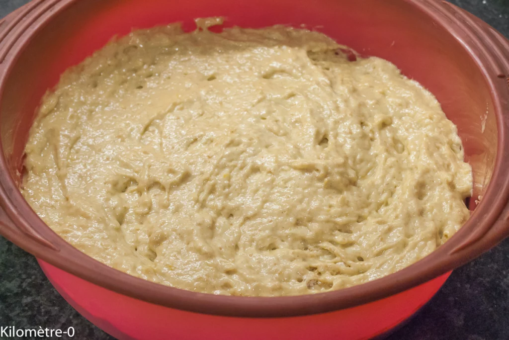 Gâteau aux framboises, à la ricotta, aux pistaches et au citron - Étape 6