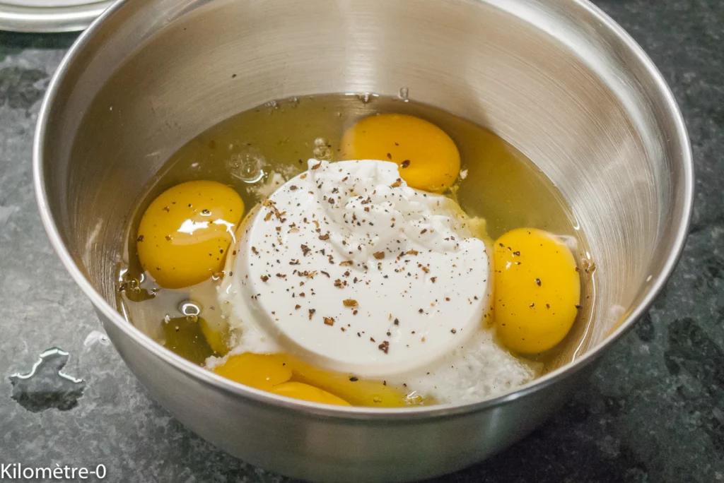 Quiche aux blettes et carottes aux maquereaux à l&rsquo;escabèche - Étape 3