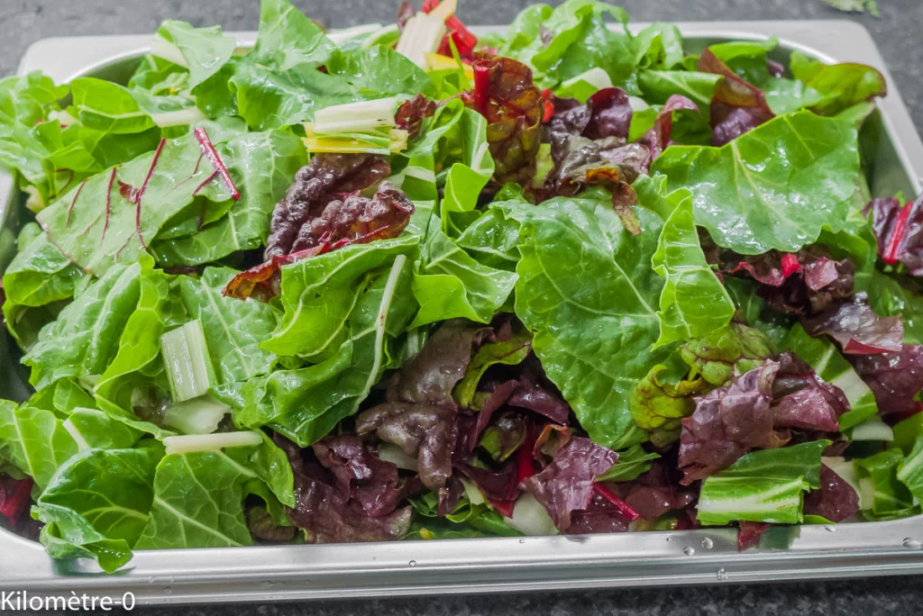 Blettes à la béchamel et aux œufs durs - Étape 3