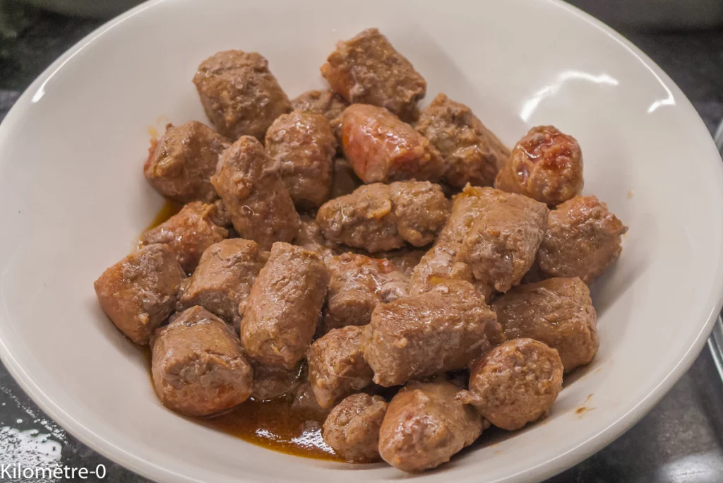 Curry d&rsquo;aubergines aux merguez - Étape 5