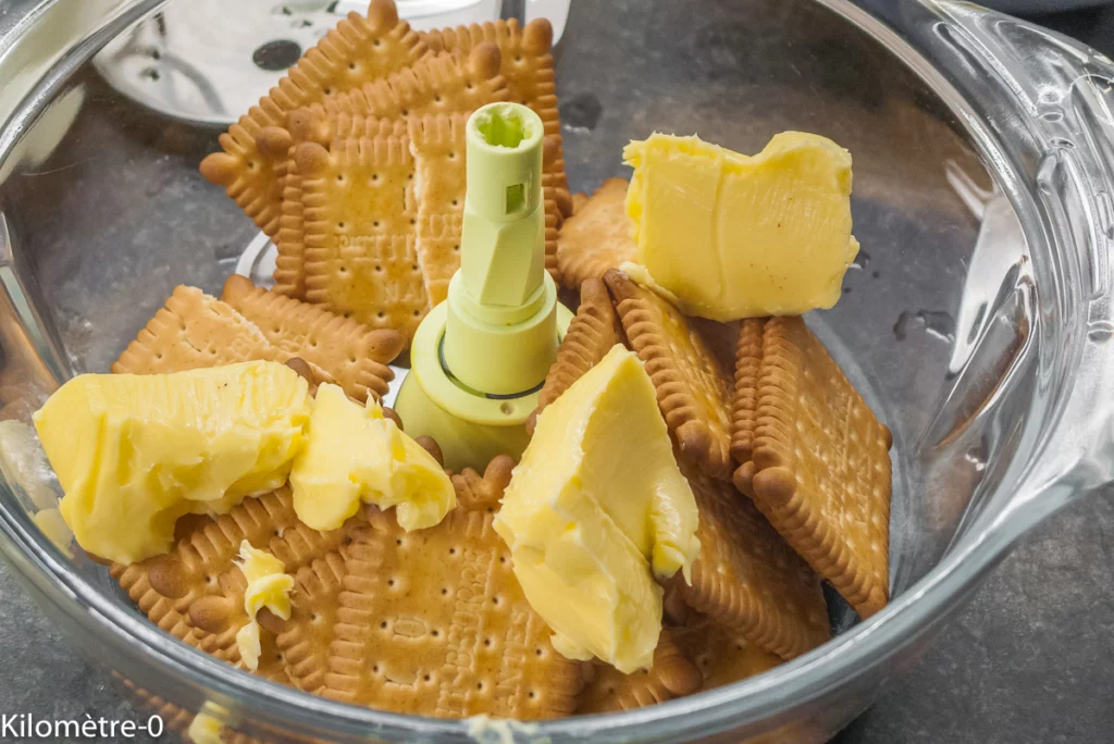 Cheesecake sans cuisson au cassis - Étape 2