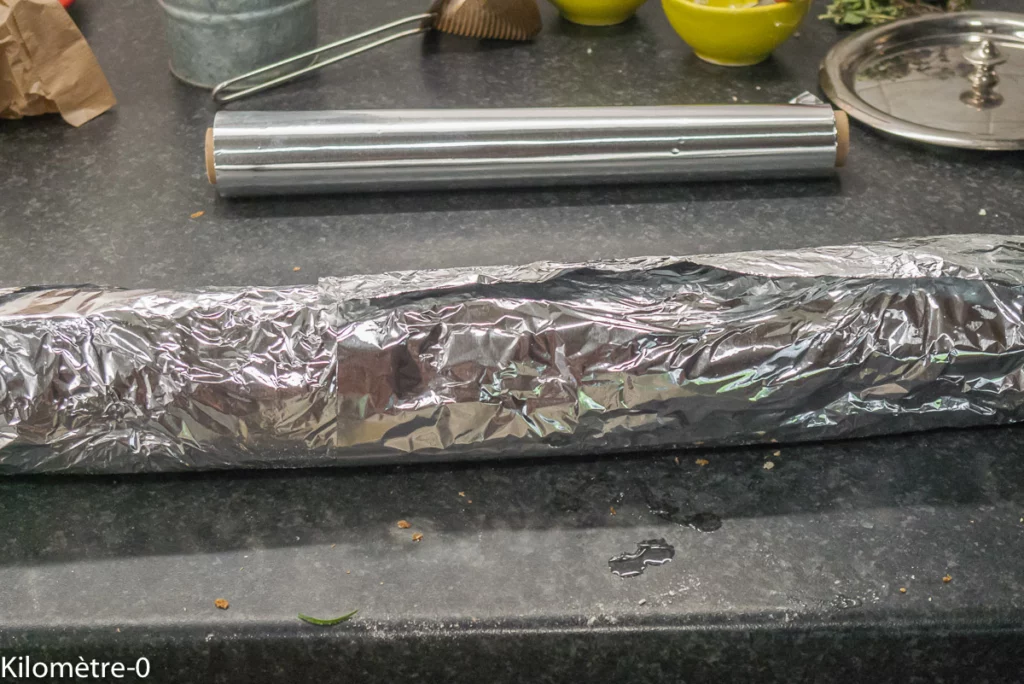 Baguette farcie au thon, œufs et tomates - Étape 8