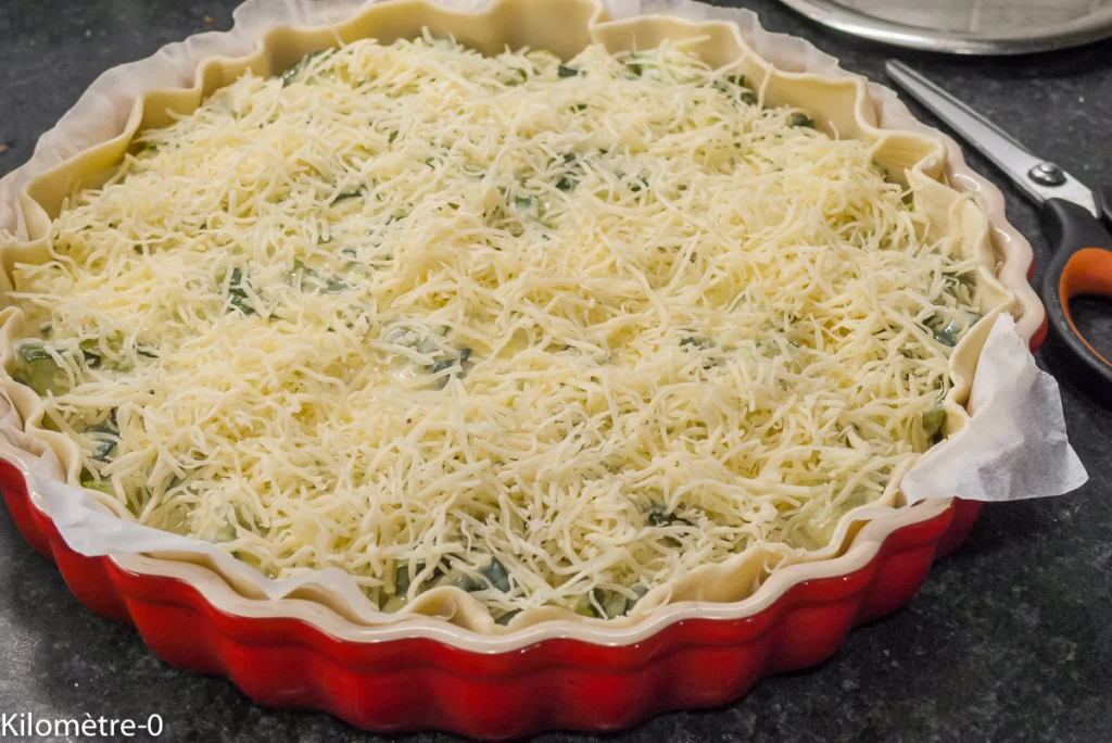 Tarte feuilletée courgettes fromage - Étape 5