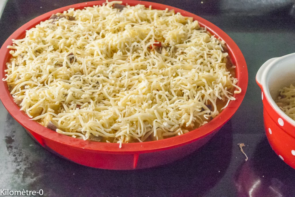 Clafoutis d&rsquo;aubergines protéiné au thon à la catalane - Étape 6