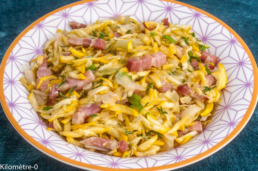 Cuisson des courgettes - Étape 18