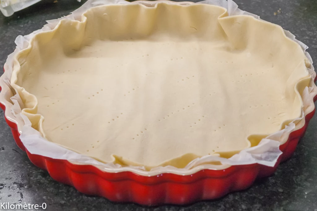 Tarte tomates cerises à la moutarde et à l’emmental - Étape 1