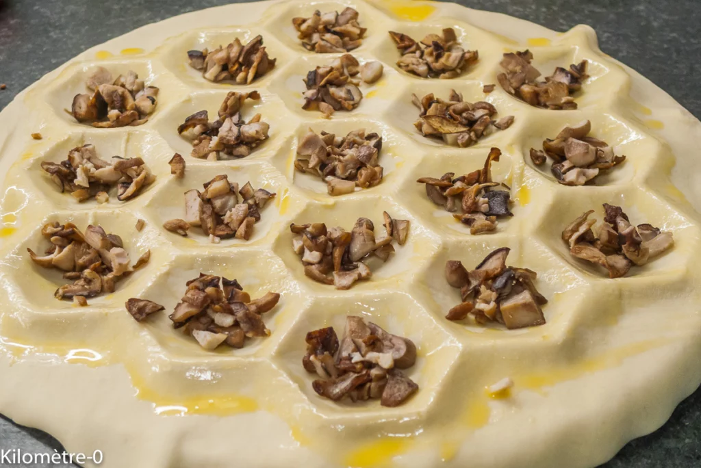Feuilletés champignons fromage - Étape 5